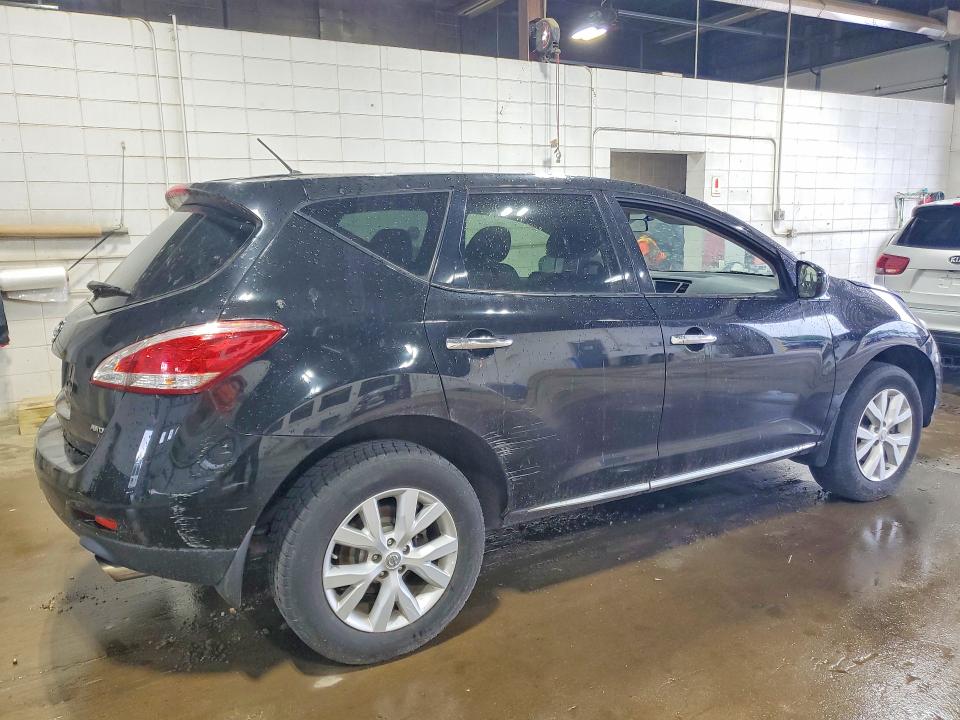 2014 Nissan Murano VIN JN8AZ1MW0EW522778 COPART salvage auction — FRONT END, Mn - Certificate Of Title, sold $525 on 2026-07-28 (photo 3)