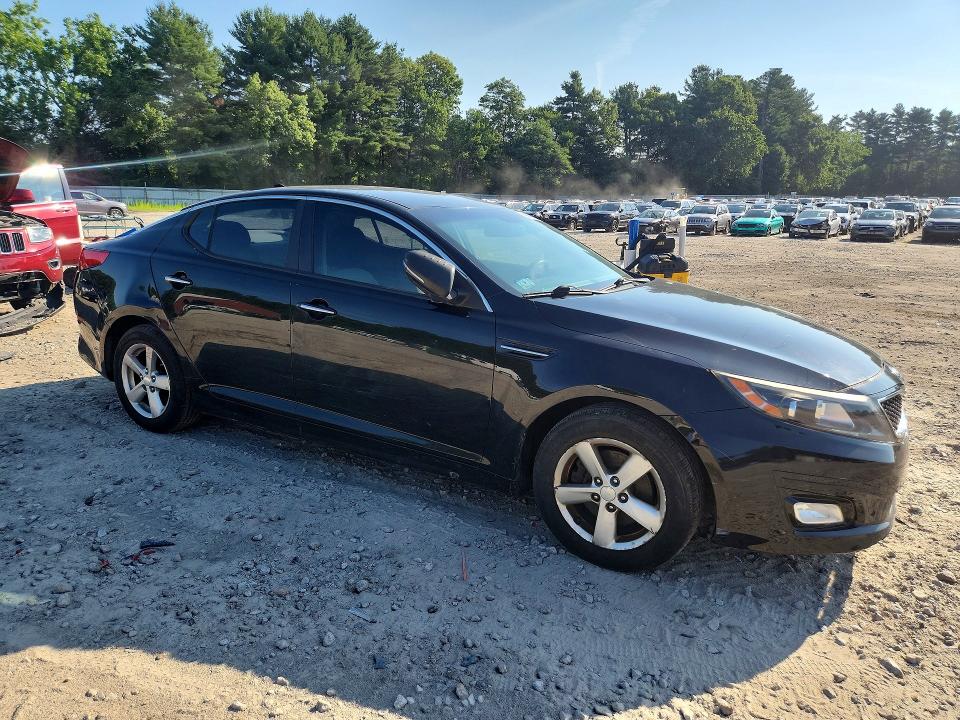 2015 Kia Optima VIN 5XXGM4A76FG354635 COPART salvage auction — MECHANICAL, Ma - Certificate Of Title, sold $425 on 2026-07-30 (photo 4)