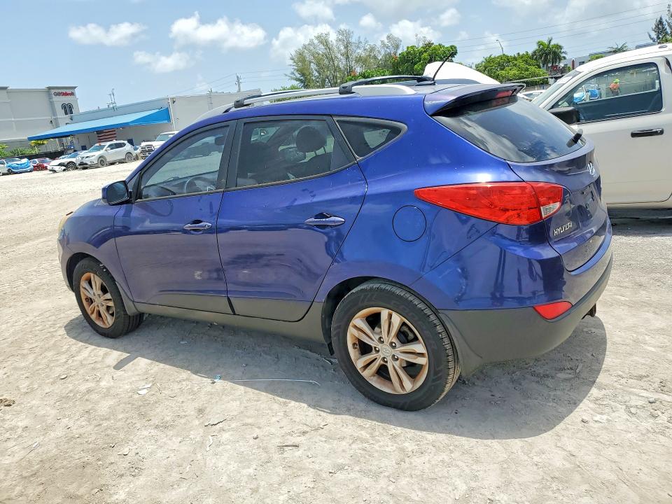 2011 Hyundai Tucson VIN KM8JU3AC6BU219880 COPART salvage auction — REAR END, Ks - Certificate Of Title, sold $1,550 on 2026-07-14 (photo 2)