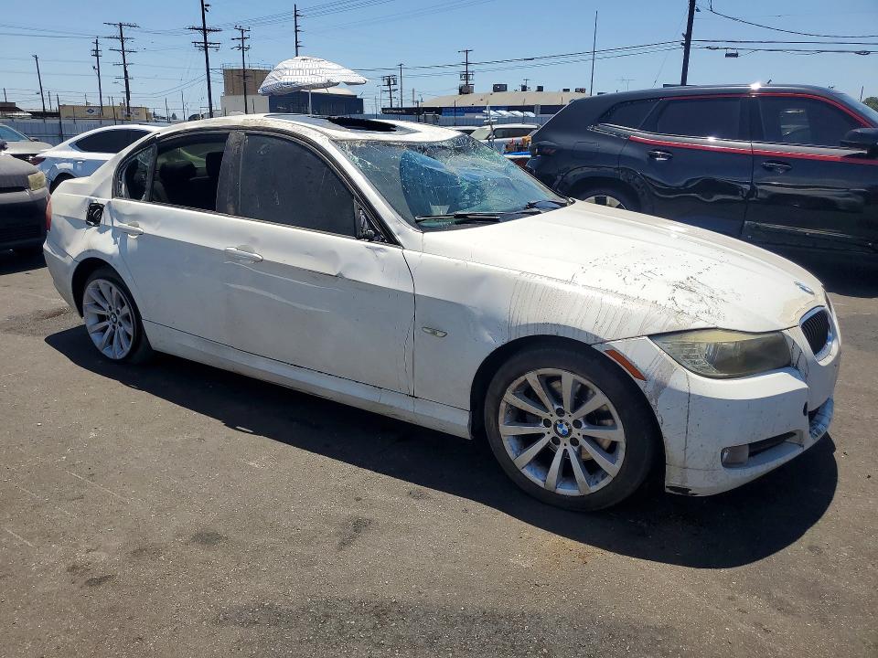 2011 BMW 3 series VIN WBAPH5G56BNM73023 COPART salvage auction — ALL OVER, Ca - Salvage Certificate, sold $250 on 2026-07-27 (photo 4)