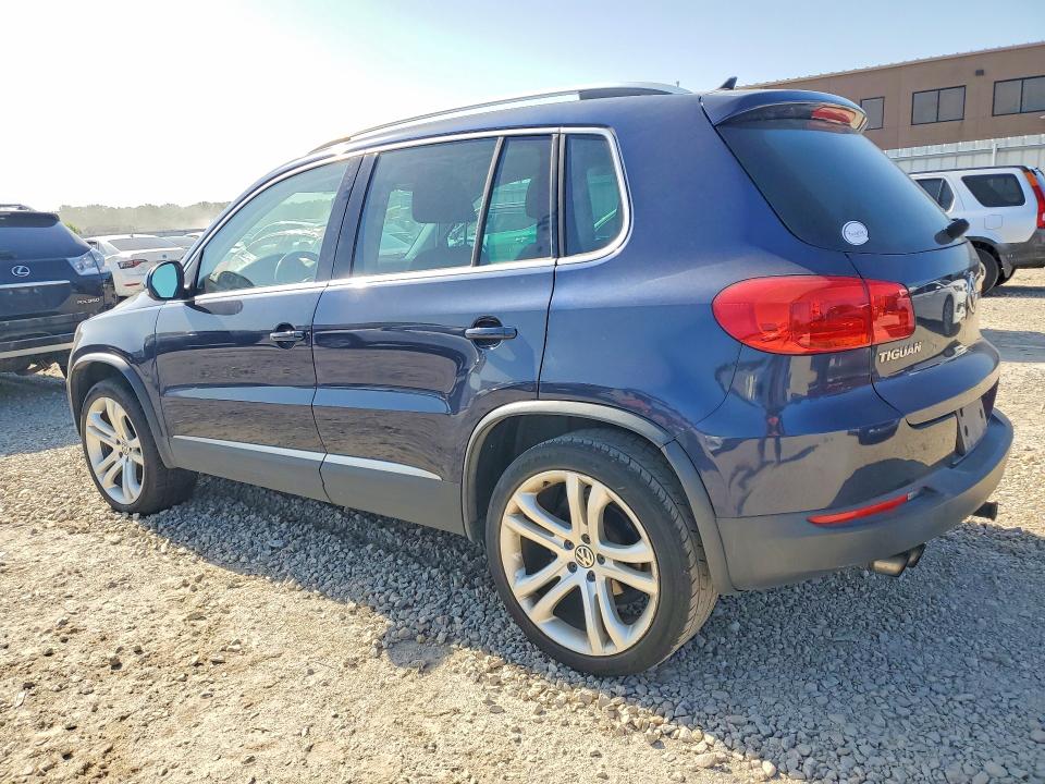 2012 Volkswagen Tiguan VIN WVGAV7AX2CW547908 COPART salvage auction — REAR END, Ks - Cert Of Title-Salvage, sold $175 on 2026-08-11 (photo 2)