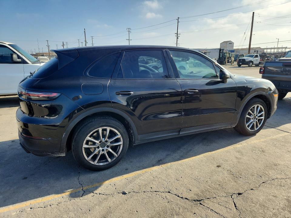 2019 Porsche Cayenne VIN WP1AA2AY5KDA06579 COPART salvage auction — FRONT END, Ca - Salvage Certificate (P), sold $12,500 on 2026-09-28 (photo 3)