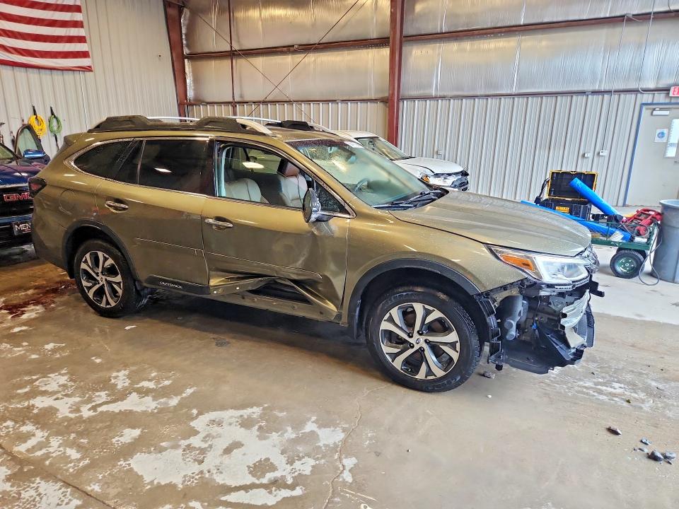 2021 Subaru Outback VIN 4S4BTGPD3M3212750 COPART salvage auction — FRONT END, WI - CERT OF TITLE-CLAIM PAID, sold $7,200 on 2026-07-27 (photo 4)