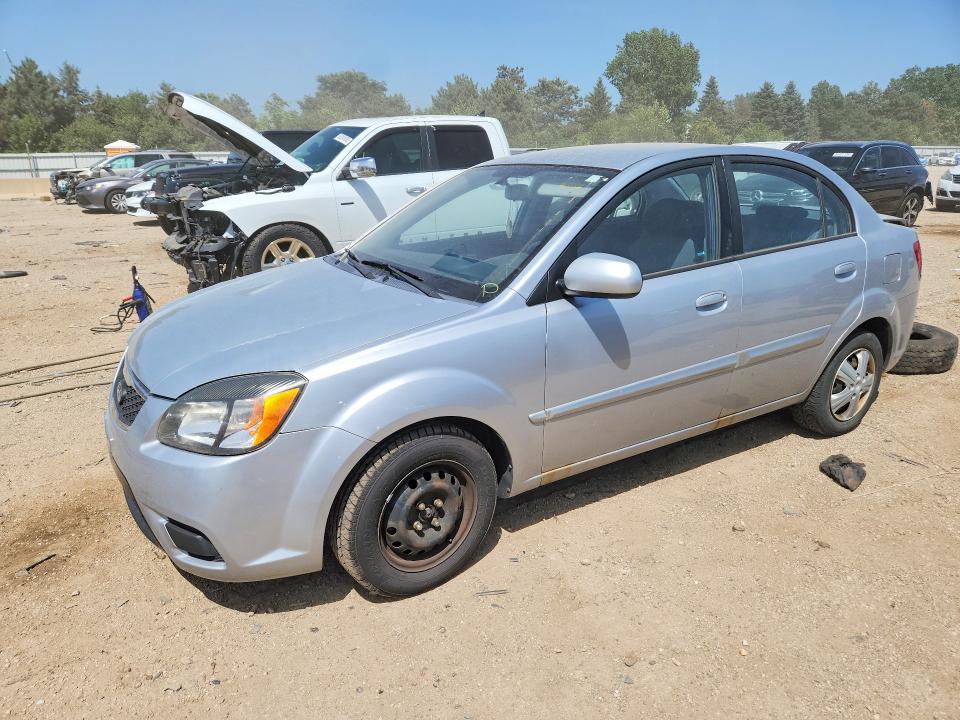 2010 Kia Rio VIN KNADH4A34A6682855 COPART salvage auction — REAR END, Il - Salvage Certificate, sold $225 on 2026-07-28 (photo 1)