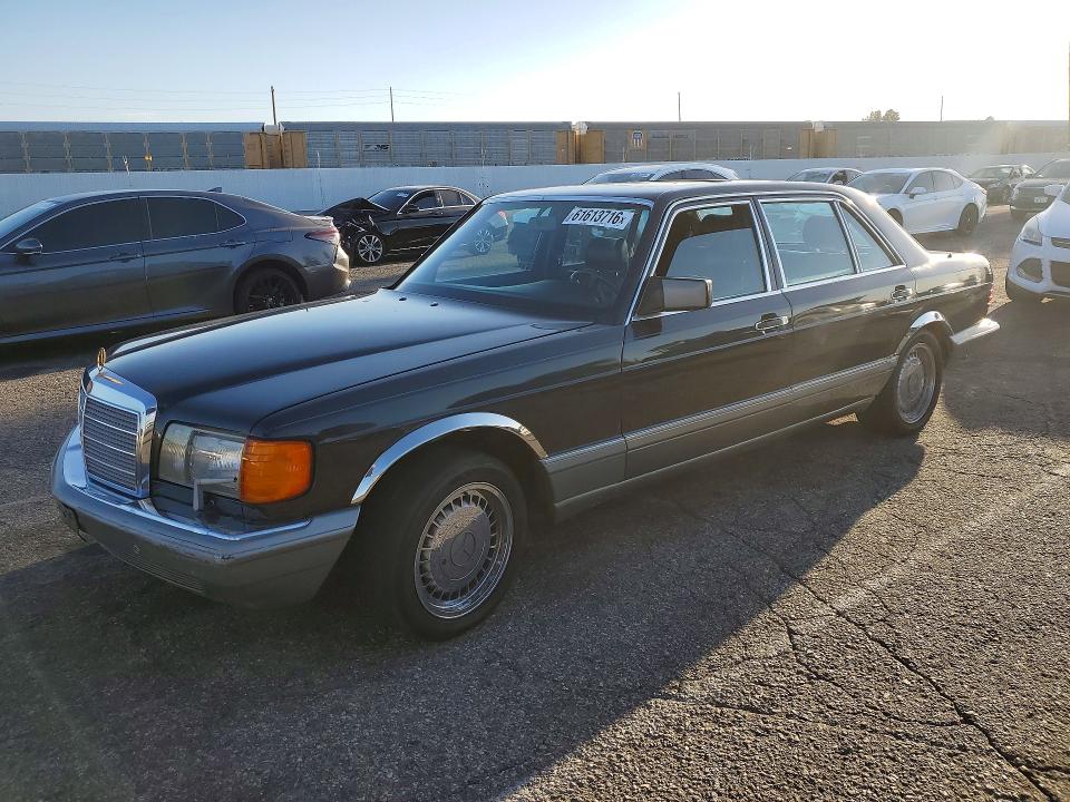 1986 Mercedes-benz 560 VIN WDBCA39D6GA265400 COPART salvage auction — SIDE, Ca - Dis/Dlr/Exp Only Clean Title, sold $400 on 2026-07-24 (photo 1)