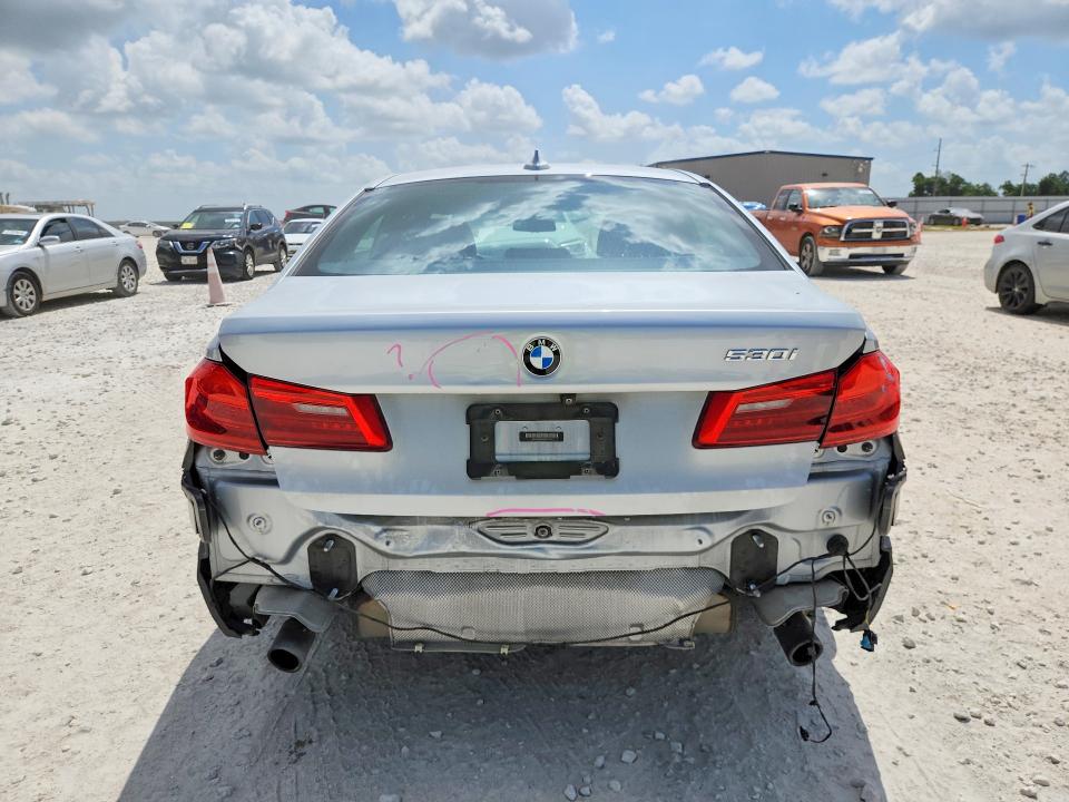 2019 BMW 5er VIN WBAJA5C53KWW07271 COPART salvage auction — REAR END, Tx - Certificate Of Title, sold $11,000 on 2026-08-20 (photo 6)