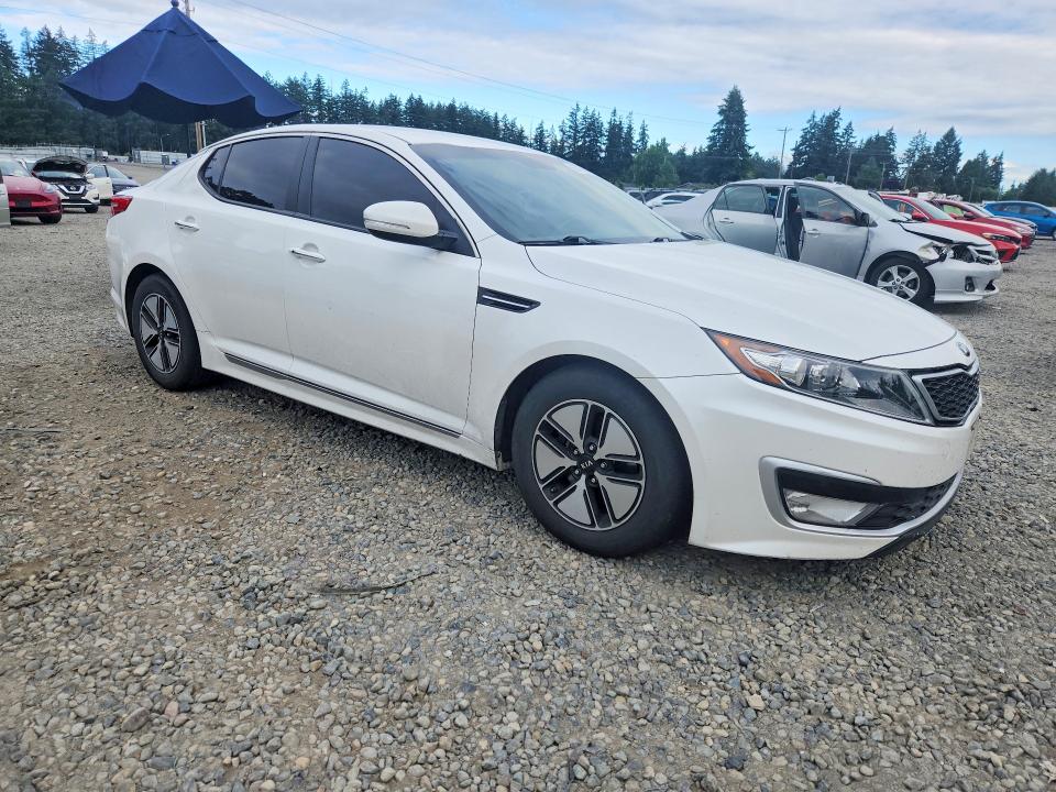2012 Kia Optima VIN KNAGM4AD6C5026859 COPART salvage auction — REAR END, WA - BILL OF SALE, sold $475 on 2026-07-31 (photo 4)