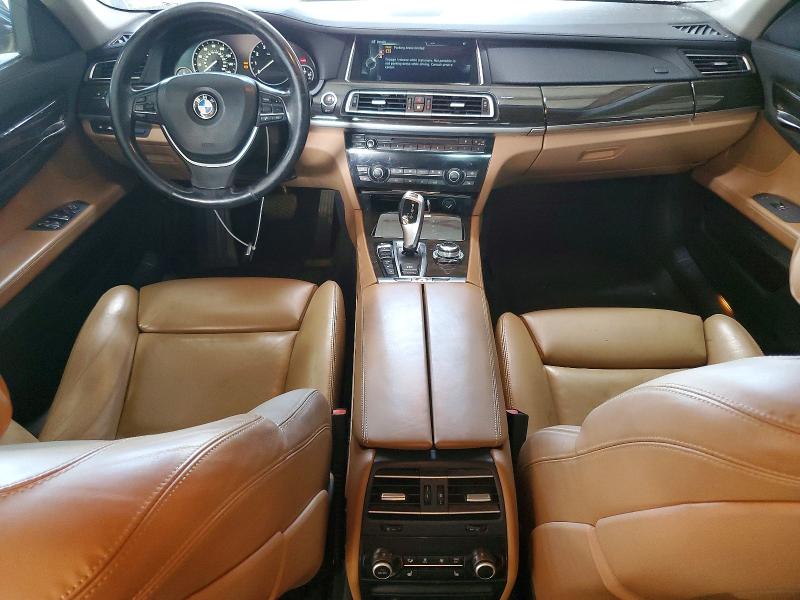 2013 BMW 7er VIN WBAYF8C56DDE59328 COPART salvage auction — FRONT END, Pa - Certificate Of Salvage, sold $425 on 2026-07-29 (photo 8)