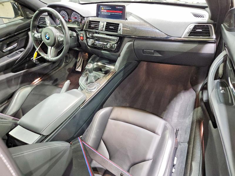 2018 BMW M4 VIN WBS4Y9C52JAC88150 COPART salvage auction — HAIL, Oh - Cert Of Title-Salvage, sold $16,000 on 2026-07-30 (photo 8)