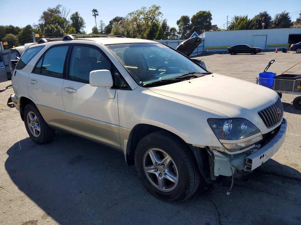 2000 Lexus Rx 300 VIN JT6HF10U6Y0142320 COPART salvage auction — FRONT END, Ca - Dis/Dlr/Exp App For Dup Clean, sold $400 on 2026-07-31 (photo 4)