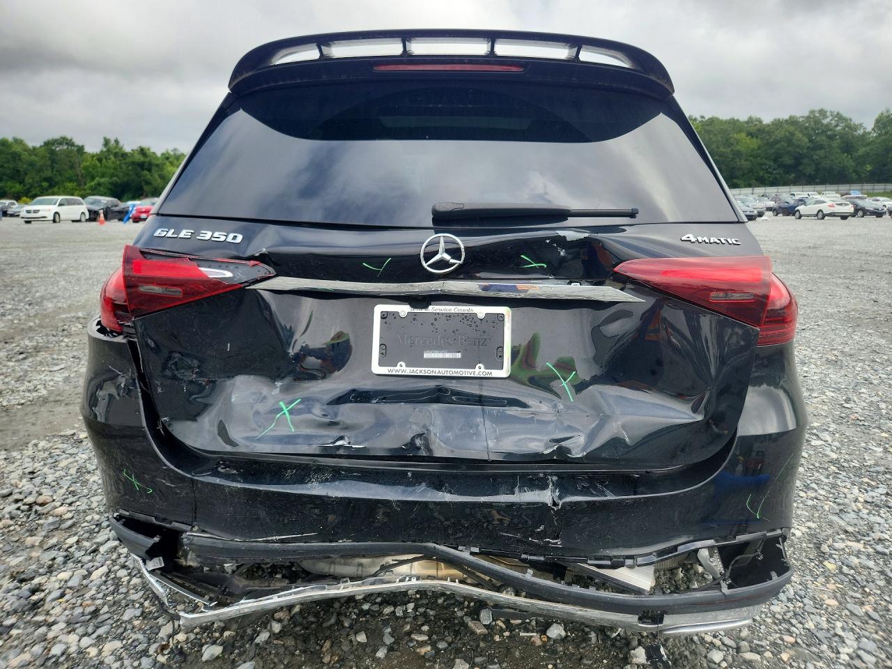2024 Mercedes-Benz GLE-Class VIN 4JGFB4FB9RB169953 COPART salvage auction — Rear End, GA - CERT OF TITLE-SALVAGE, sold $28,750 on 2026-08-20 (photo 6)