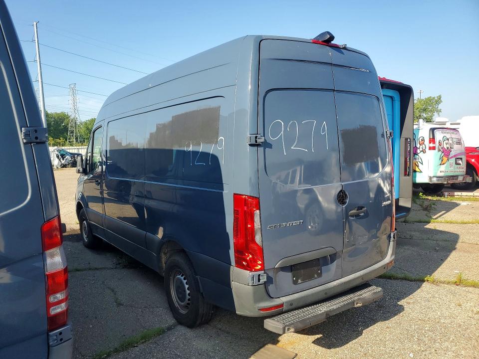 2019 Mercedes-benz Sprinter VIN WD4PF0CD7KP099279 COPART salvage auction — REAR END, Mi - Certificate Of Title (P), sold $8,300 on 2026-07-28 (photo 2)