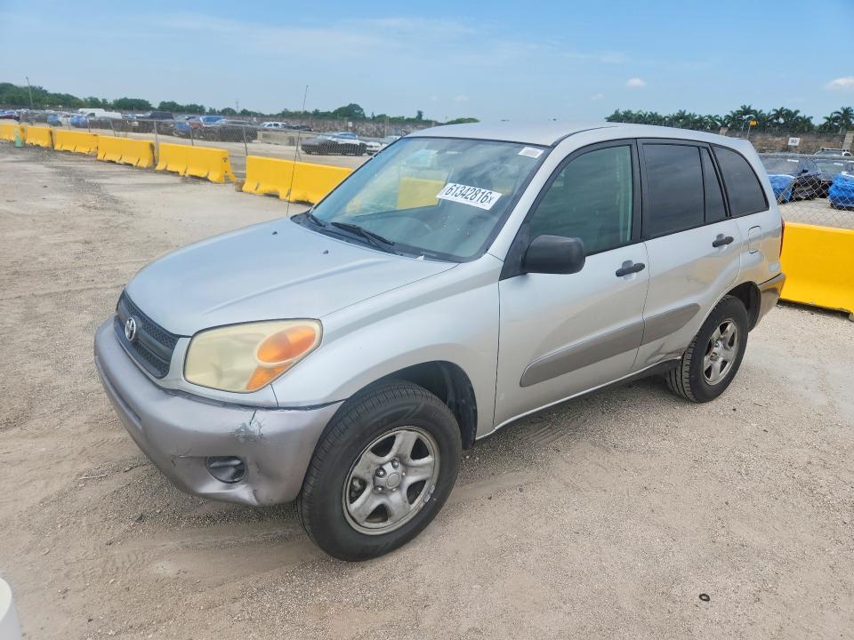 2005 Toyota Rav4 VIN JTEGD20V250056695 COPART salvage auction — MINOR DENT/SCRATCHES, FL - DEALER ONLY CLEAN TITLE (P), sold $1,000 on 2026-07-29 (photo 1)