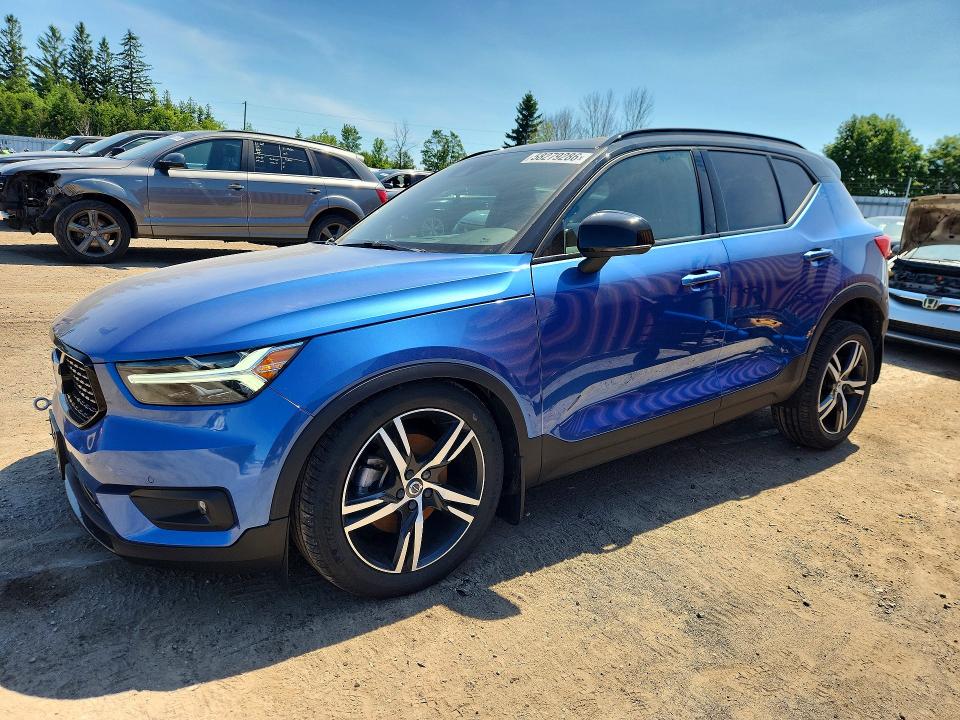 2021 Volvo Xc40 VIN YV4162UM2M2559939 COPART salvage auction — FRONT END, On - Permit Salvage, sold $9,900 on 2026-08-04 (photo 1)
