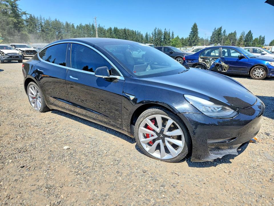 2019 Tesla Model 3 VIN 5YJ3E1EA8KF446570 COPART salvage auction — FRONT END, Wa - Bill Of Sale, sold $3,700 on 2026-07-28 (photo 4)