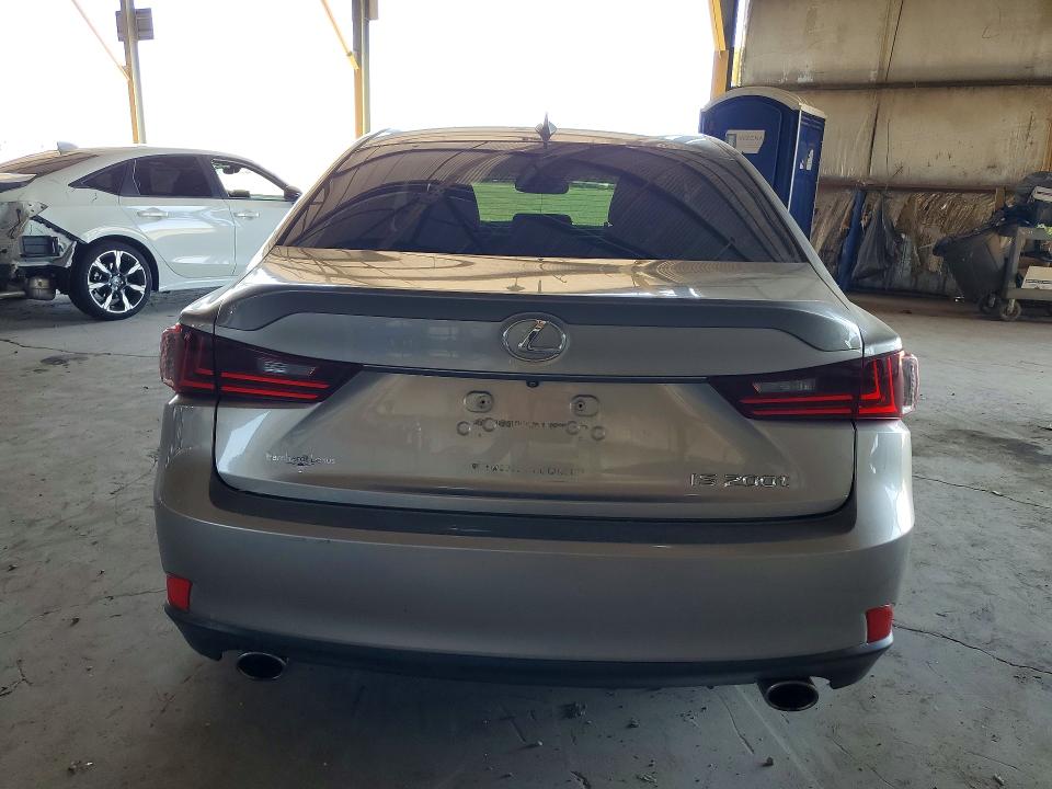 2016 Lexus Is VIN JTHBA1D26G5035130 COPART salvage auction — FRONT END, Az - Cert Of Title-Restored Salvage, sold $1,550 on 2026-07-27 (photo 6)