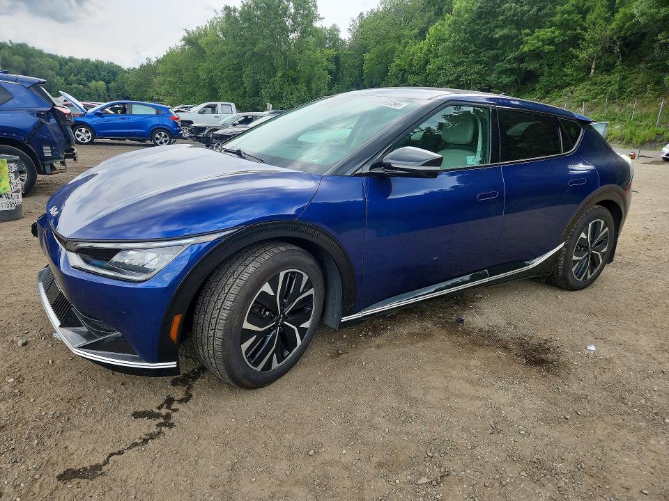 2022 Kia Ev6 VIN KNDC34LA4N5064939 COPART salvage auction — FRONT END, Ny - Mv-907A Salvage Certificate, sold $550 on 2026-07-14 (photo 1)