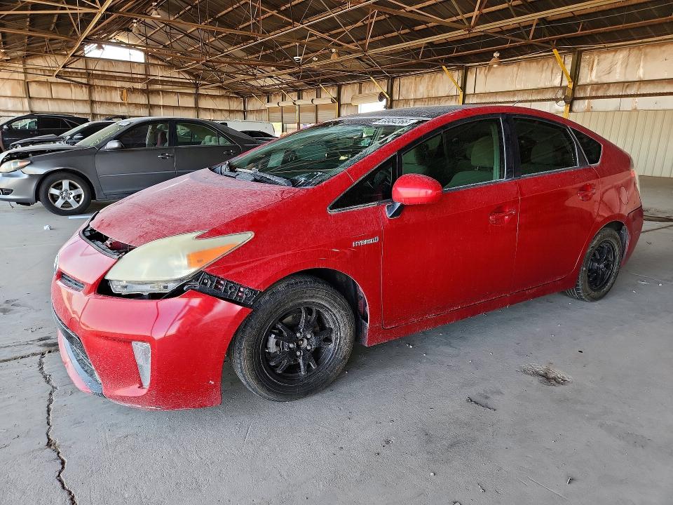 2012 Toyota Prius VIN JTDKN3DU8C5387302 COPART salvage auction — FRONT END, Az - Certificate Of Title, sold $775 on 2026-07-20 (photo 1)