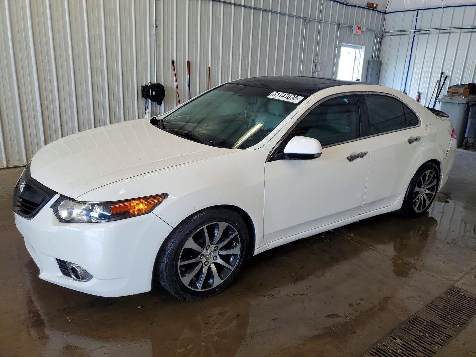 2011 Acura Tsx VIN JH4CU2F67BC007309 COPART salvage auction — NORMAL WEAR, Fl - Cert Of Title Slvg Rebuildable, sold $825 on 2026-07-29 (photo 1)