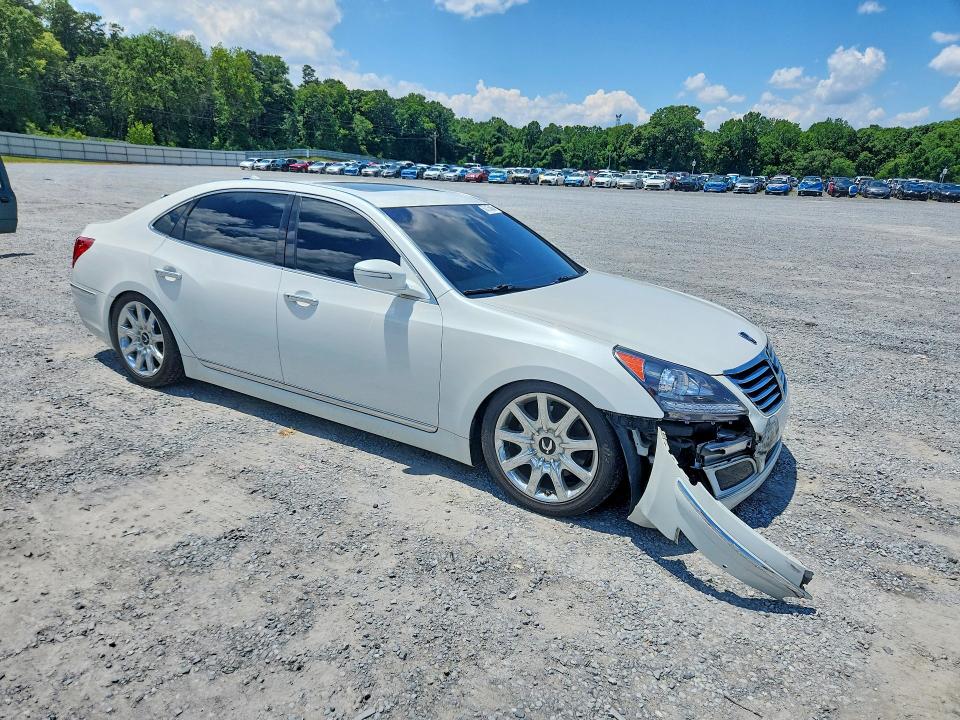 2011 Hyundai Equus VIN KMHGH4JF6BU034078 COPART salvage auction — FRONT END, NC - SALVAGE CERTIFICATE OF TITLE (P), sold $2,850 on 2026-07-22 (photo 4)