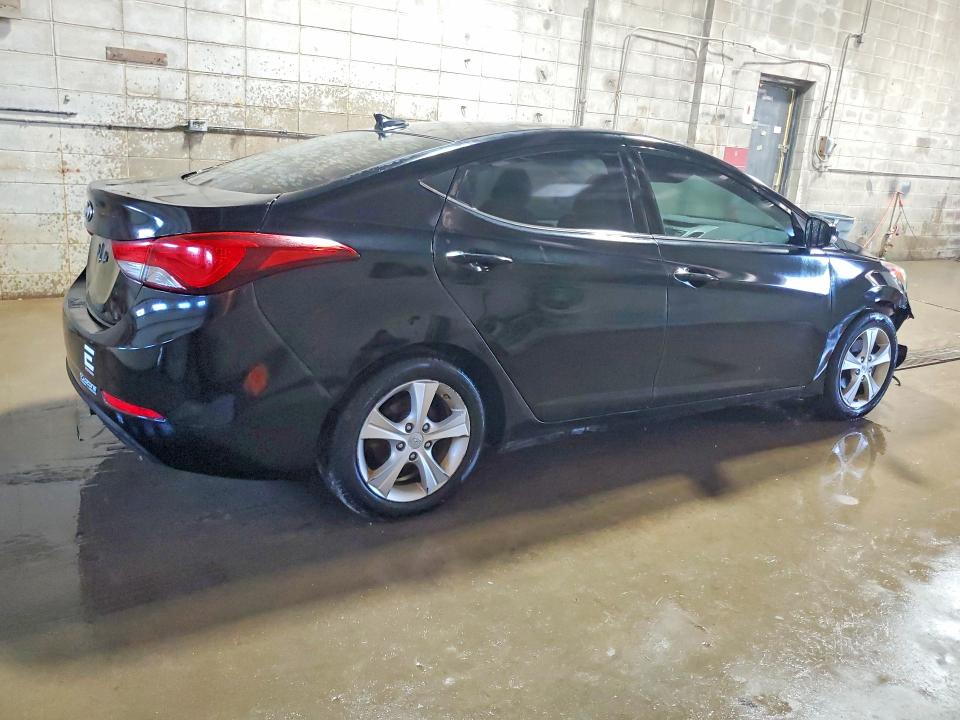 2016 Hyundai Elantra VIN KMHDH4AE3GU588664 COPART salvage auction — FRONT END, MN - NON PUBLIC CLEAN TITLE, sold $1,600 on 2026-07-25 (photo 3)