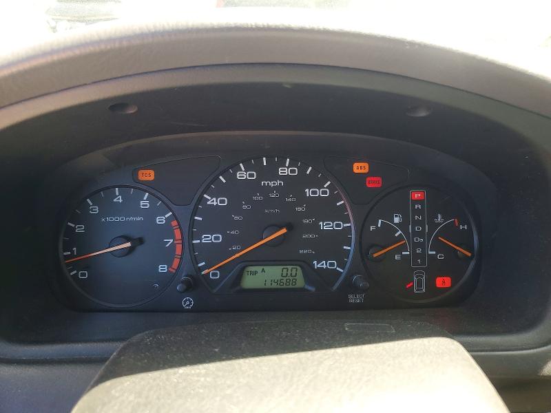 2002 Honda Odyssey VIN 2HKRL18612H555171 COPART salvage auction — FRONT END, CA - SALVAGE CERTIFICATE, sold $900 on 2026-08-04 (photo 9)