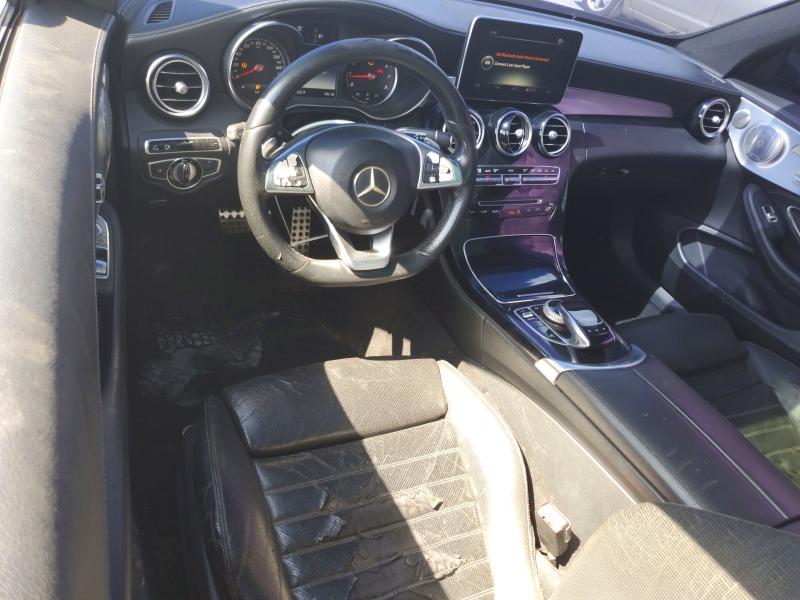 2017 Mercedes-benz C-klasse VIN WDDWJ4JB0HF356445 COPART salvage auction — ROOF, Fl - Certificate Of Title (P), sold $425 on 2026-07-28 (photo 8)