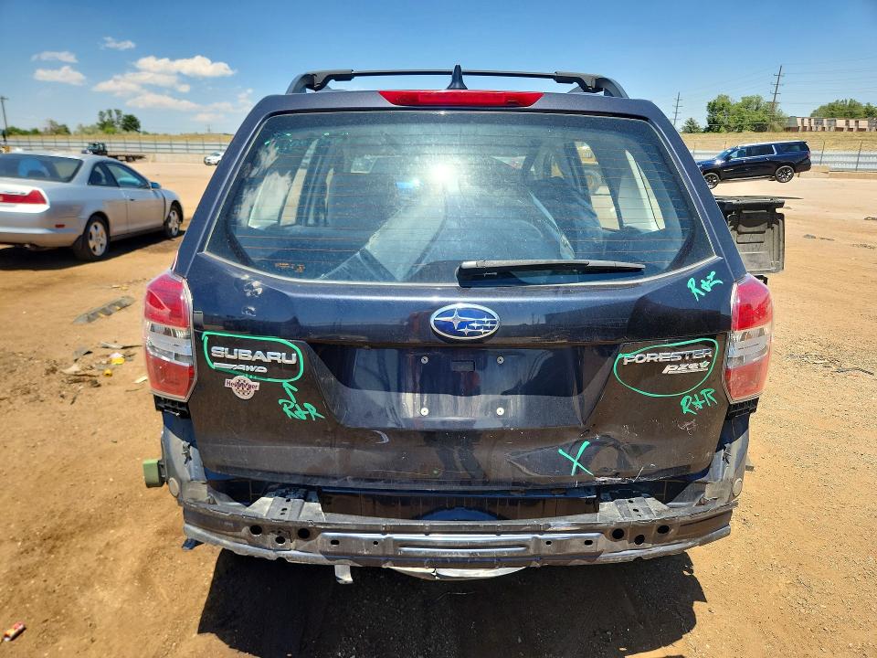 2016 Subaru Forester VIN JF2SJABC6GH536659 COPART salvage auction — FRONT END, Co - Dis/Dlr/Exp Only Clean Title, sold $2,950 on 2026-07-08 (photo 6)