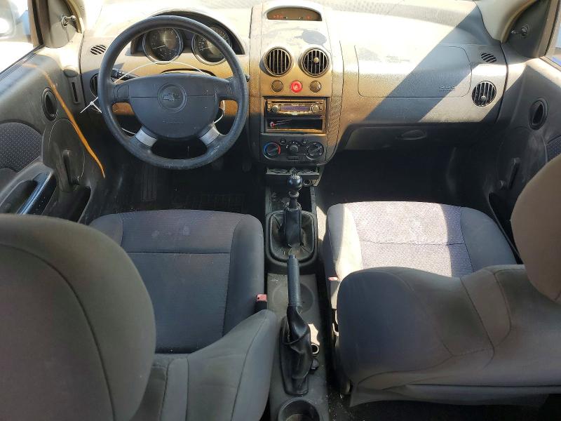 2006 Chevrolet Aveo VIN KL1TD66646B651717 COPART salvage auction — SIDE, CO - SALVAGE TITLE, sold $250 on 2026-07-27 (photo 8)