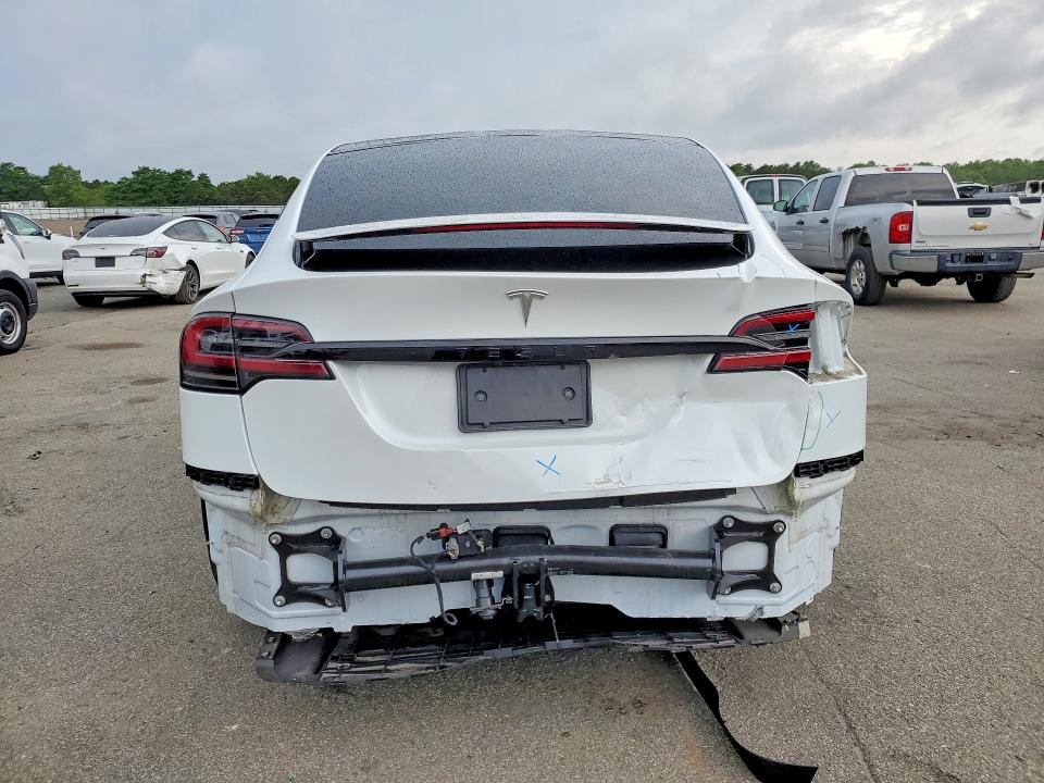 2023 Tesla Model x VIN 7SAXCDE56PF381529 COPART salvage auction — REAR END, Salvage Title, sold $24,800 on 2026-07-15 (photo 6)