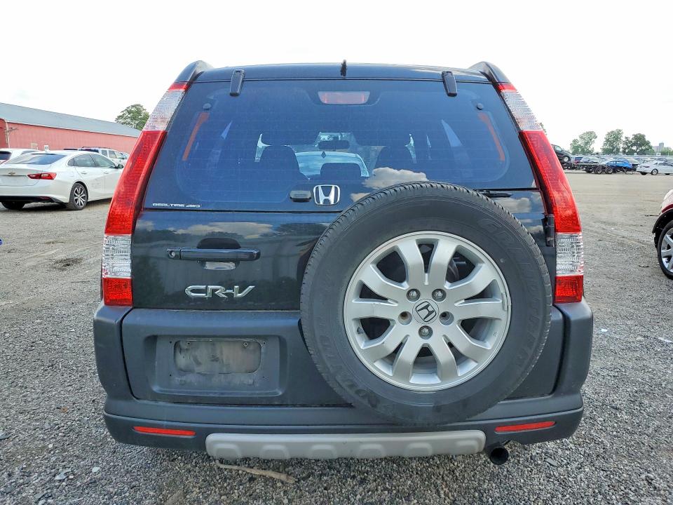 2006 Honda Cr-v VIN JHLRD78556C806687 COPART salvage auction — VANDALISM, On - Permit No Brand - Unfit, sold $150 on 2026-07-21 (photo 6)