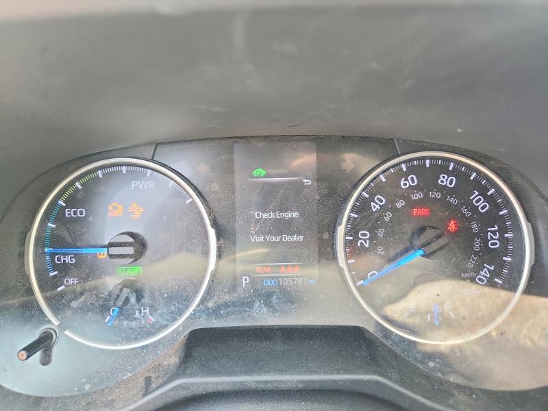 2019 Toyota Rav4 hybrid VIN 2T3RWRFV3KW031593 COPART salvage auction — FRONT END, Tx - Salvage Vehicle Title, sold $10,700 on 2026-07-27 (photo 9)