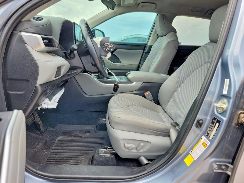 2020 Toyota Highlander VIN 5TDBZRBH0LS034074 COPART salvage auction — FRONT END, Az - Cert Of Title - Salvage, sold $9,800 on 2026-07-17 (photo 7)