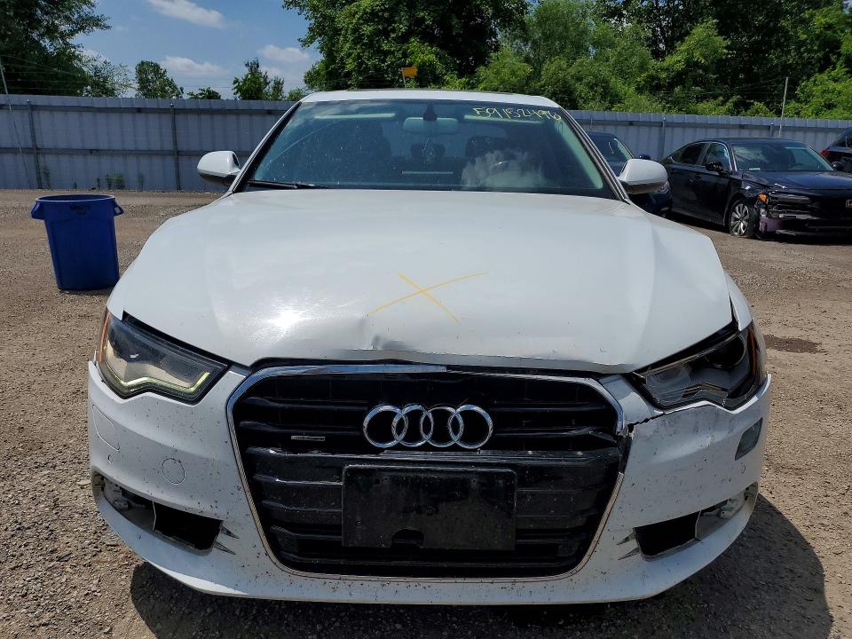 2012 Audi A6 VIN WAUHGCFC1CN121593 COPART salvage auction — FRONT END, On - Permit No Brand - Unfit, sold $1,100 on 2026-07-28 (photo 5)