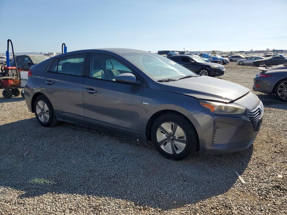 2017 Hyundai Ioniq VIN KMHC65LC2HU024282 COPART salvage auction — FRONT END, CA - APP FOR DUP CLEAN OR AC, sold $2,950 on 2026-07-17 (photo 4)