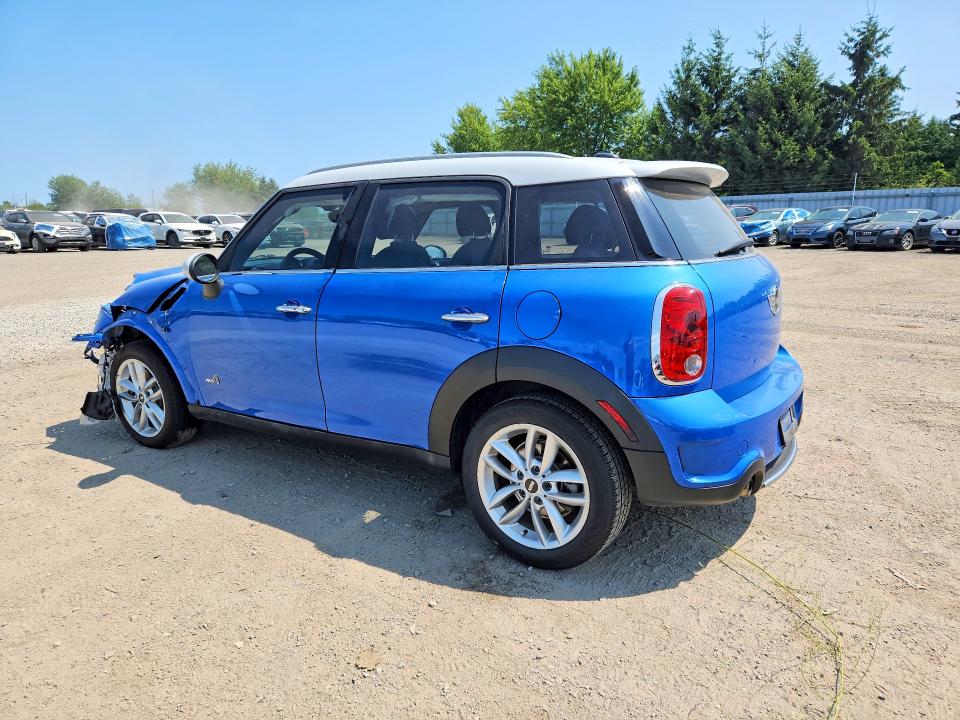 2012 Mini Cooper VIN WMWZC5C52CWL60713 COPART salvage auction — FRONT END, ON - PERMIT SALVAGE, sold $400 on 2026-08-13 (photo 2)