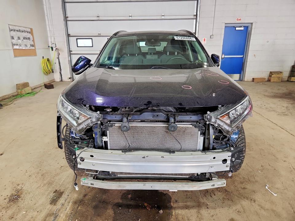2019 Toyota Rav 4 VIN JTMP1RFV3KD029037 COPART salvage auction — FRONT END, Mn - Cert Of Title-Salvage, sold $6,600 on 2026-07-23 (photo 5)