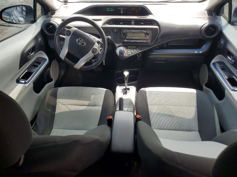2013 Toyota Prius c VIN JTDKDTB39D1052927 COPART salvage auction — FRONT END, NV - CERTIFICATE OF TITLE, sold $675 on 2026-07-27 (photo 8)