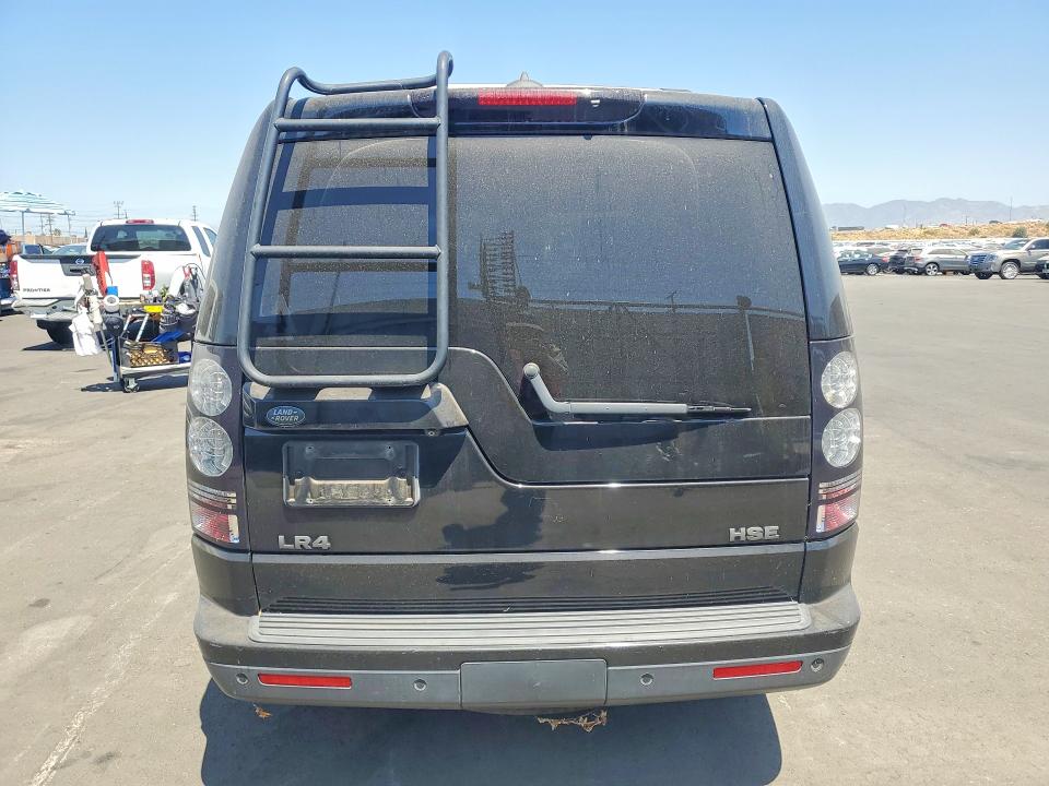 2014 Land rover Lr4 VIN SALAG2V69EA718715 COPART salvage auction — UNDERCARRIAGE, Ca - Dis/Dlr/Exp Only Clean Title, sold $525 on 2026-08-19 (photo 6)