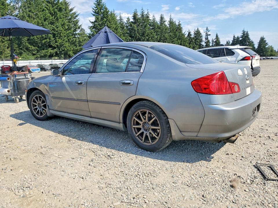 2006 Infiniti G35 VIN JNKCV51F36M604687 COPART salvage auction — SIDE, Wa - Bill Of Sale, sold $350 on 2026-07-31 (photo 2)