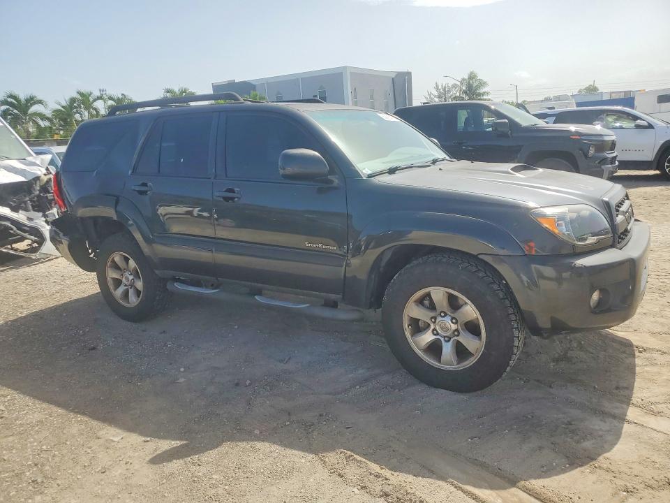 2007 Toyota 4runner VIN JTEZU14R070094770 COPART salvage auction — REAR END, FL - CERTIFICATE OF TITLE, sold $3,600 on 2026-07-17 (photo 4)