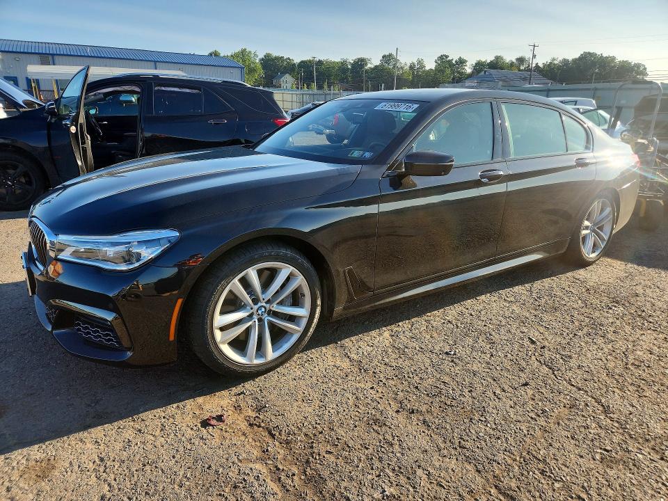 2016 BMW 7er VIN WBA7F2C55GG420299 COPART salvage auction — UNDERCARRIAGE, Pa - Certificate Of Salvage, sold $225 on 2026-07-28 (photo 1)