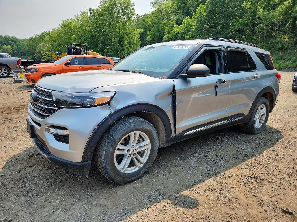 2023 Ford Explorer VIN 1FMSK8DH9PGA25378 — COPART salvage auction photo