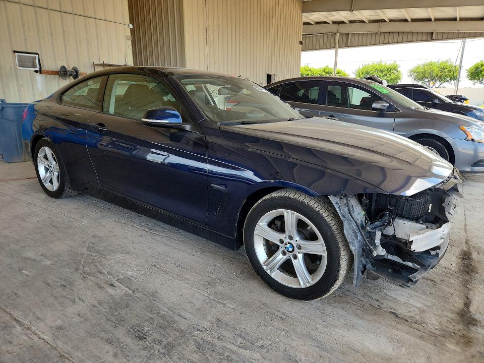 2014 BMW 4er VIN WBA3N7C54EK221530 COPART salvage auction — FRONT END, Fl - Cert Of Title Slvg Rebuildable, sold $2,350 on 2026-08-05 (photo 4)