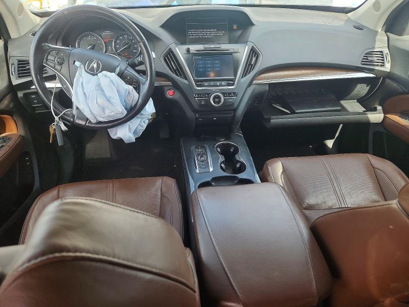 2018 Acura VIN 5J8YD4H98JL025215 COPART salvage auction — FRONT END, Ut - Salvage Certificate, sold $4,000 on 2026-07-31 (photo 8)
