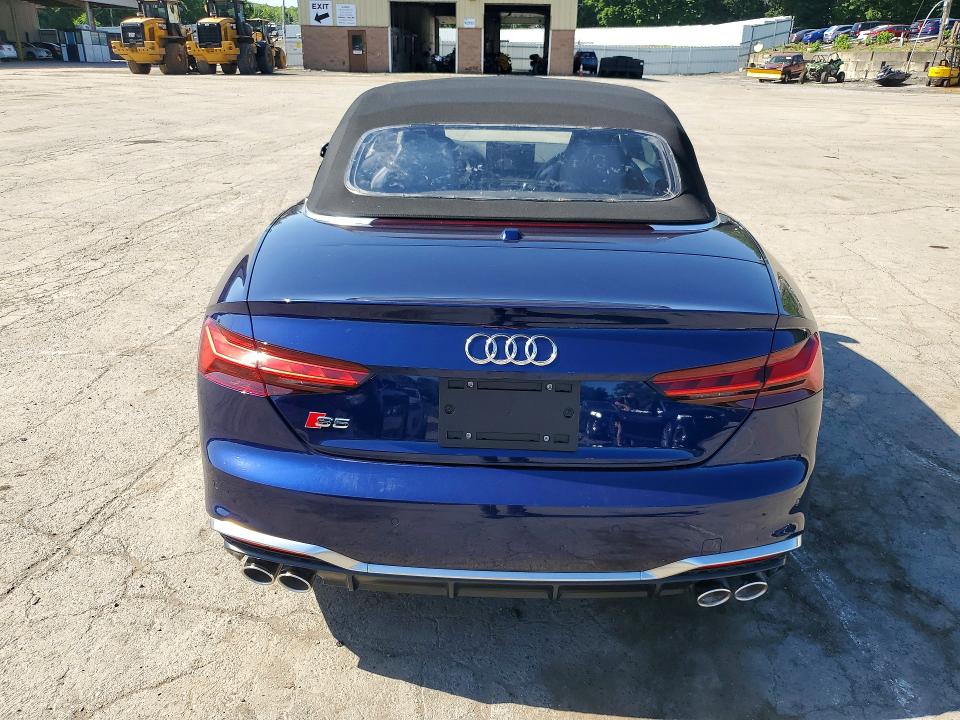 2024 Audi Rs5 VIN WAUW4GF58RN000190 COPART salvage auction — WATER/FLOOD, Nj - Cert Of Title-Salvage Flood, sold $18,200 on 2026-07-24 (photo 6)
