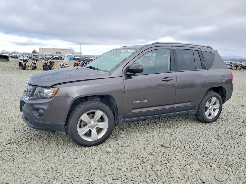 2016 Jeep Compass VIN 1C4NJDBB9GD506261 COPART salvage auction — SIDE, Ca - Salvage Certificate, sold $600 on 2026-07-30 (photo 1)
