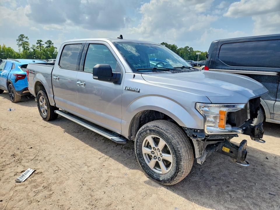 2020 Ford F-150 VIN 1FTEW1E5XLFA98180 COPART salvage auction — FRONT END, TX - SALVAGE VEHICLE TITLE (P), sold $9,700 on 2026-07-31 (photo 4)