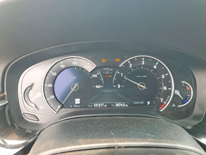2018 BMW 5er VIN WBAJE7C59JWC56108 COPART salvage auction — MECHANICAL, Mi - Certificate Of Title, sold $4,850 on 2026-07-27 (photo 9)