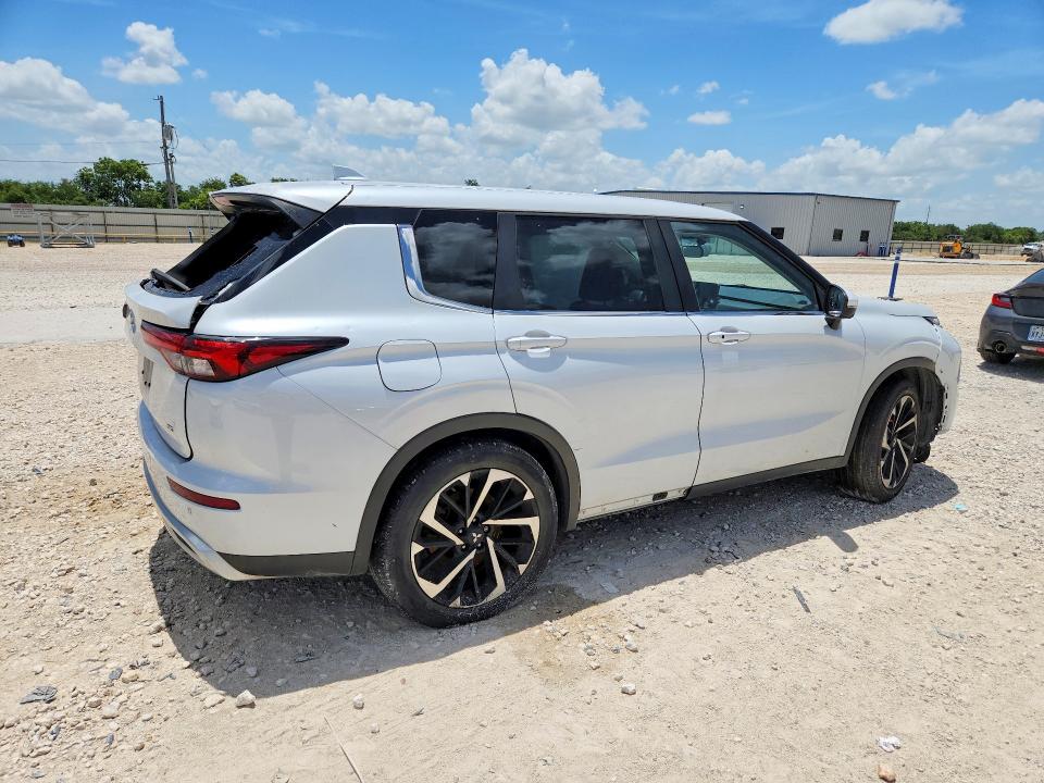 2022 Mitsubishi Outlander VIN JA4J3UA82NZ086299 COPART salvage auction — REAR END, Tx - Certificate Of Title, sold $5,000 on 2026-07-30 (photo 3)